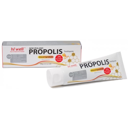 Hi Well New Zealand Propolis Toothpaste 100g (2 New Zealand Propolis